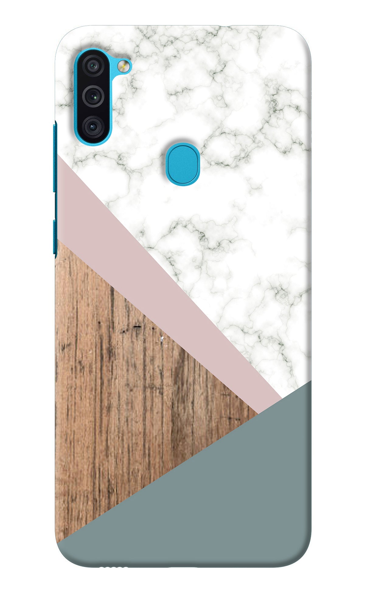 Marble wood Abstract Samsung M11 Back Cover