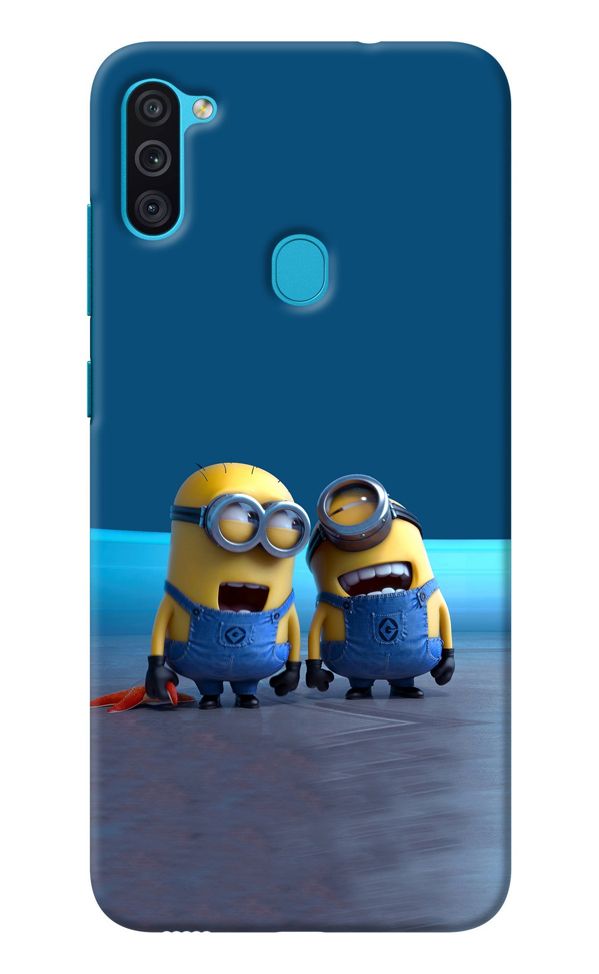 Minion Laughing Samsung M11 Back Cover