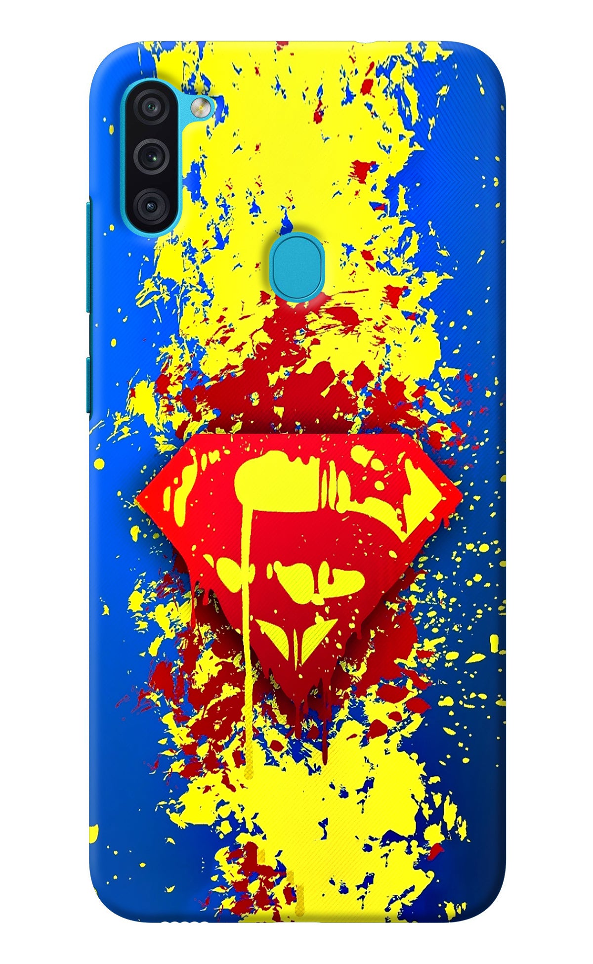 Superman logo Samsung M11 Back Cover