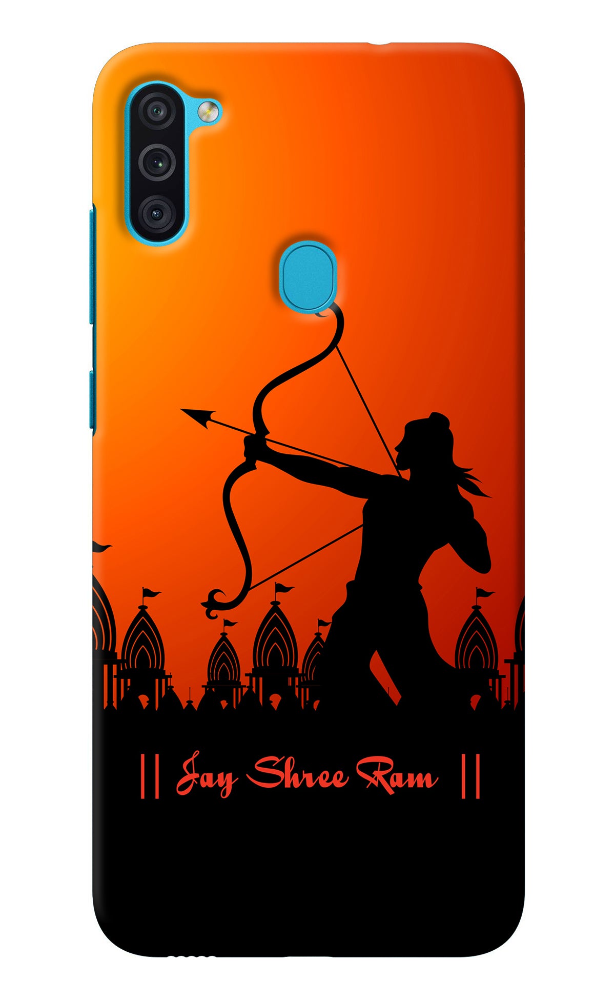 Lord Ram - 4 Samsung M11 Back Cover