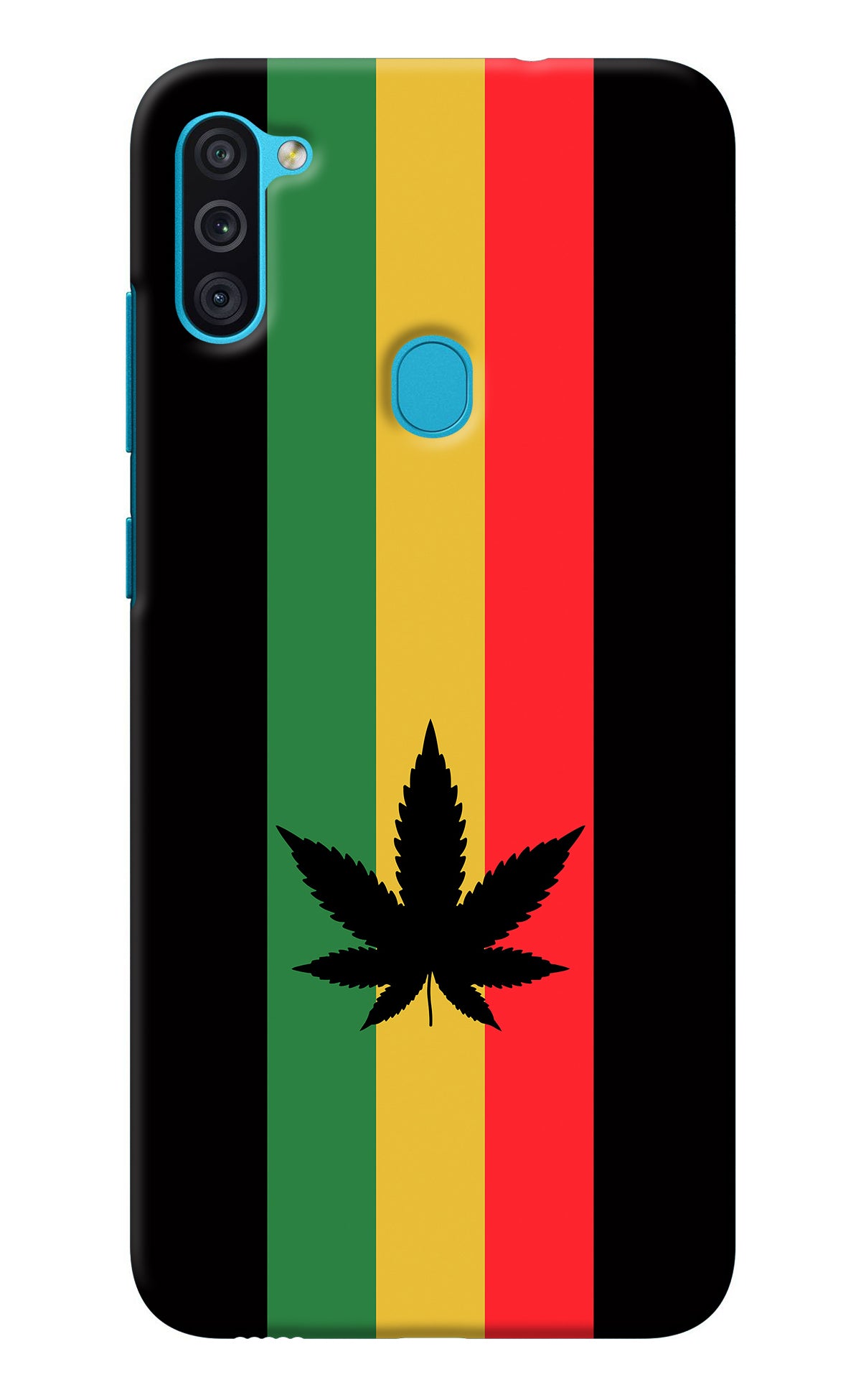 Weed Flag Samsung M11 Back Cover