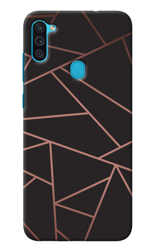 Geometric Pattern Samsung M11 Back Cover