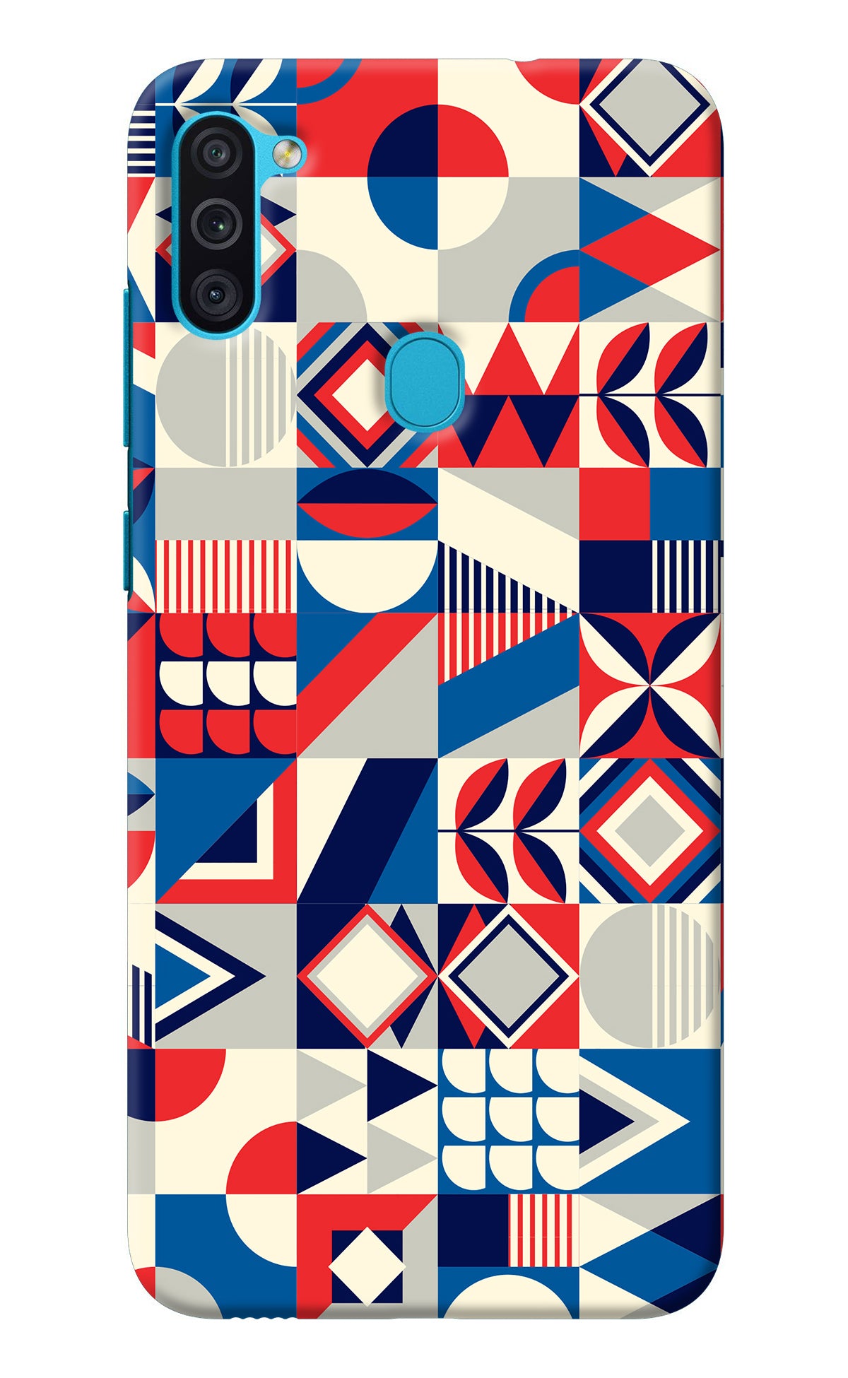 Colorful Pattern Samsung M11 Back Cover