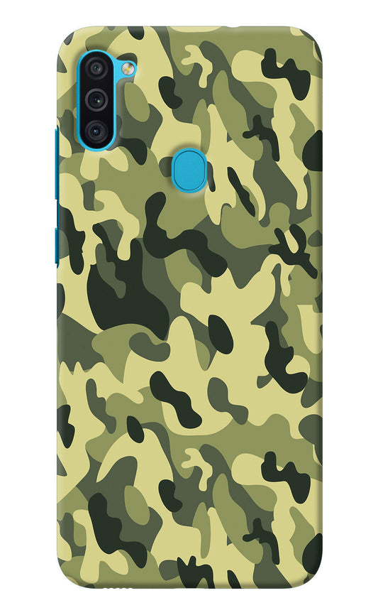 Camouflage Samsung M11 Back Cover