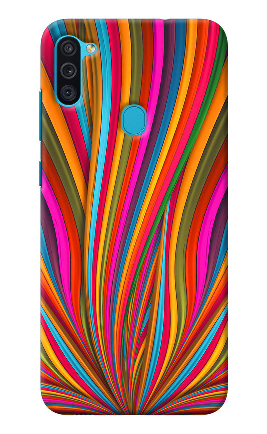 Trippy Wavy Samsung M11 Back Cover