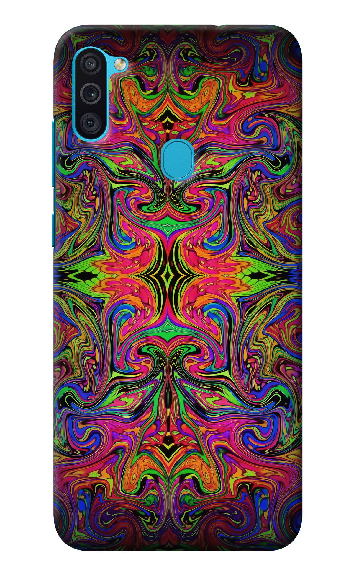 Psychedelic Art Samsung M11 Back Cover