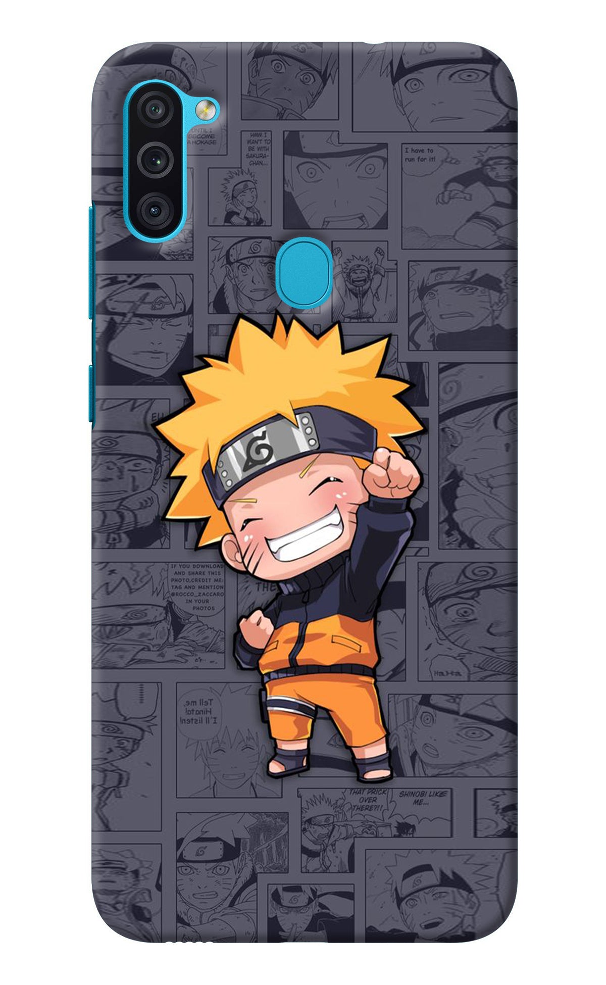 Chota Naruto Samsung M11 Back Cover