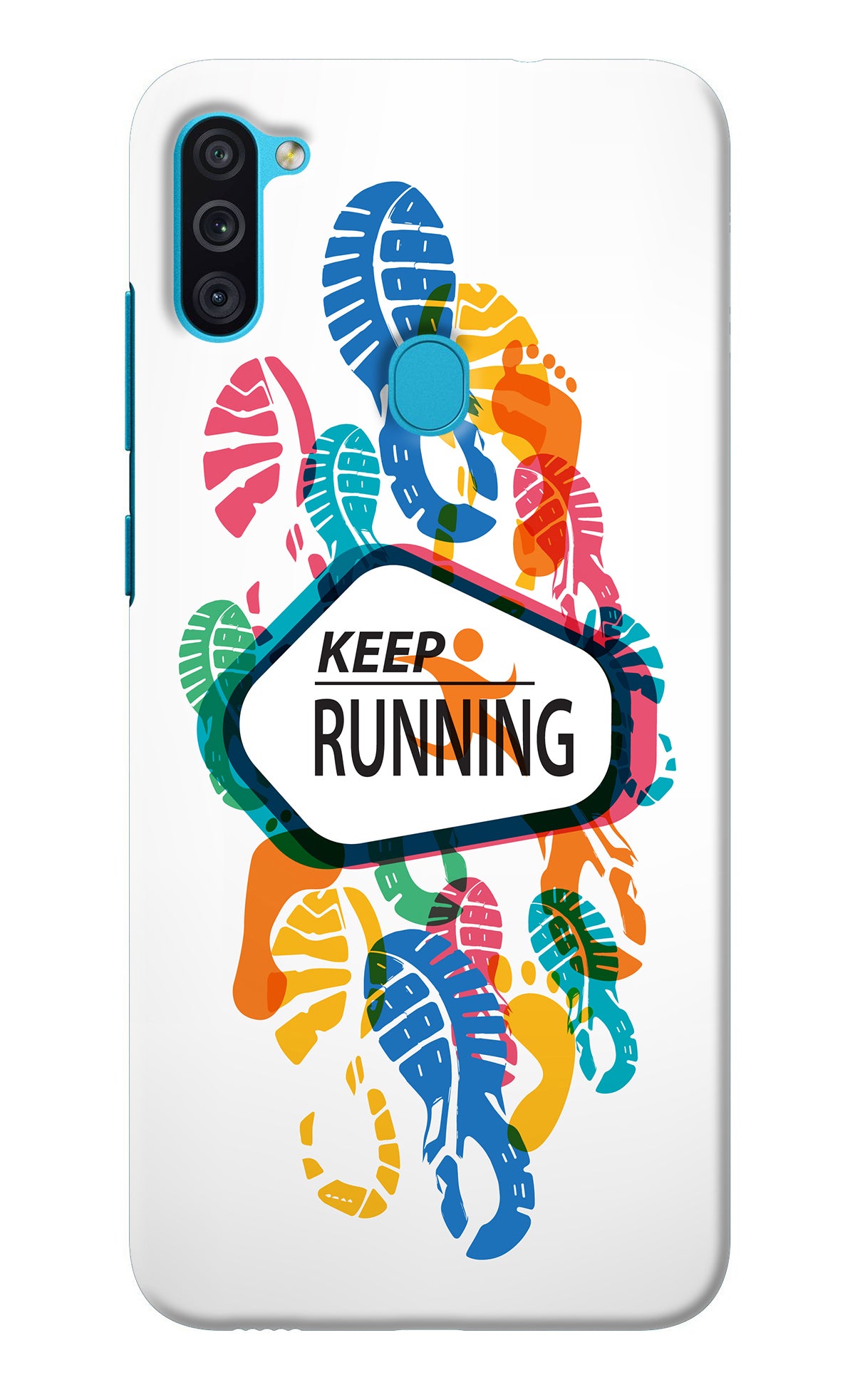 Keep Running Samsung M11 Back Cover