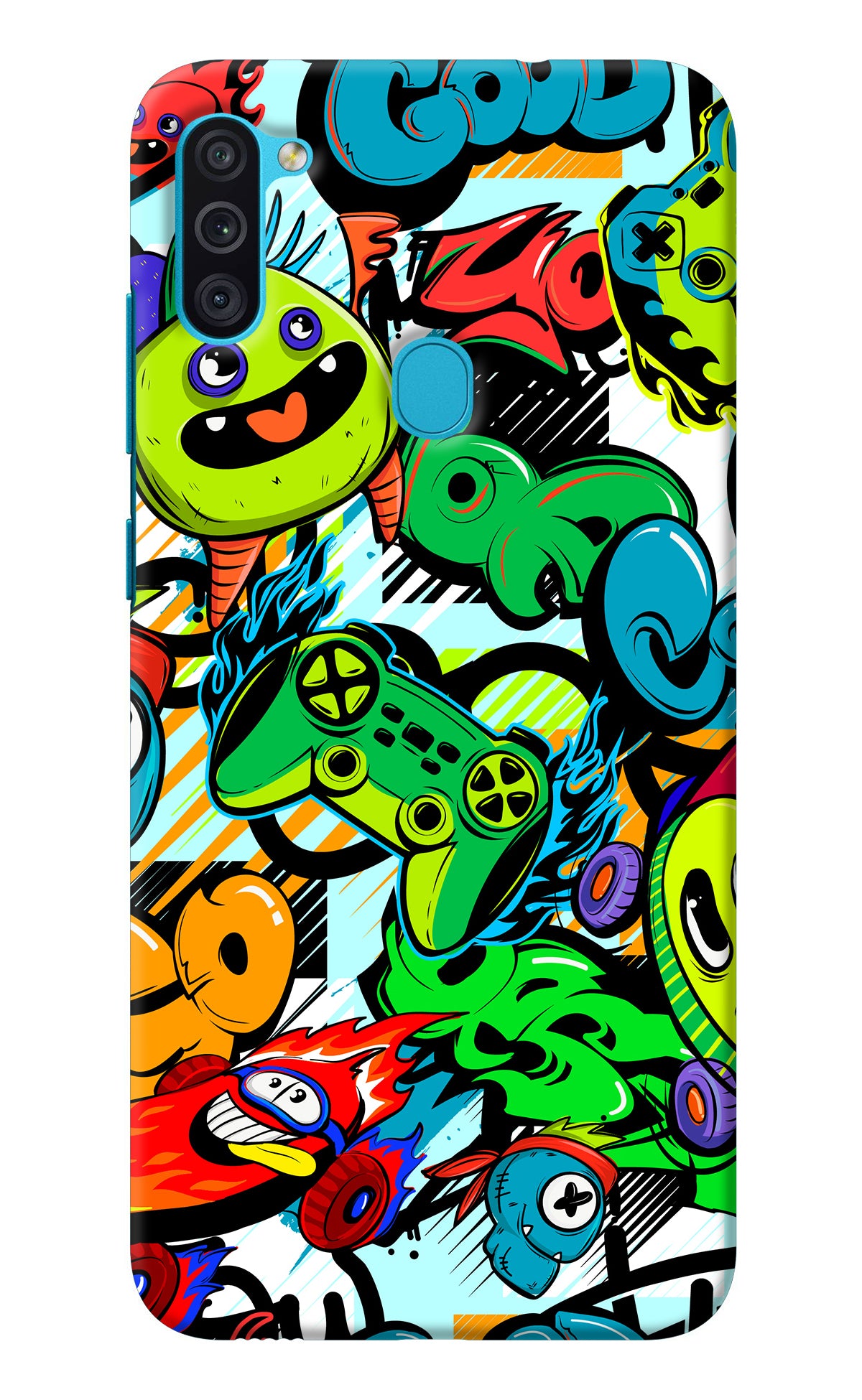 Game Doodle Samsung M11 Back Cover