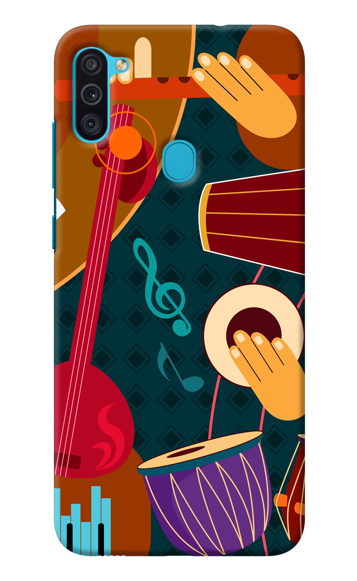 Music Instrument Samsung M11 Back Cover