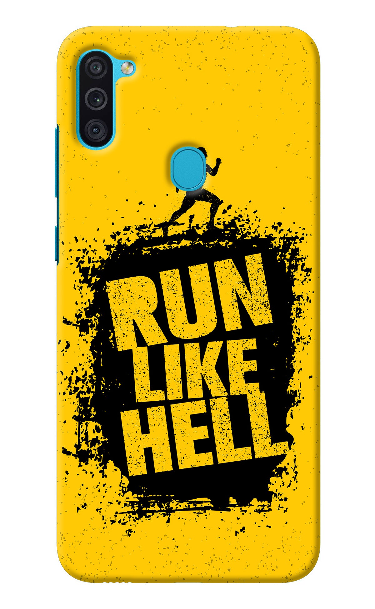 Run Like Hell Samsung M11 Back Cover