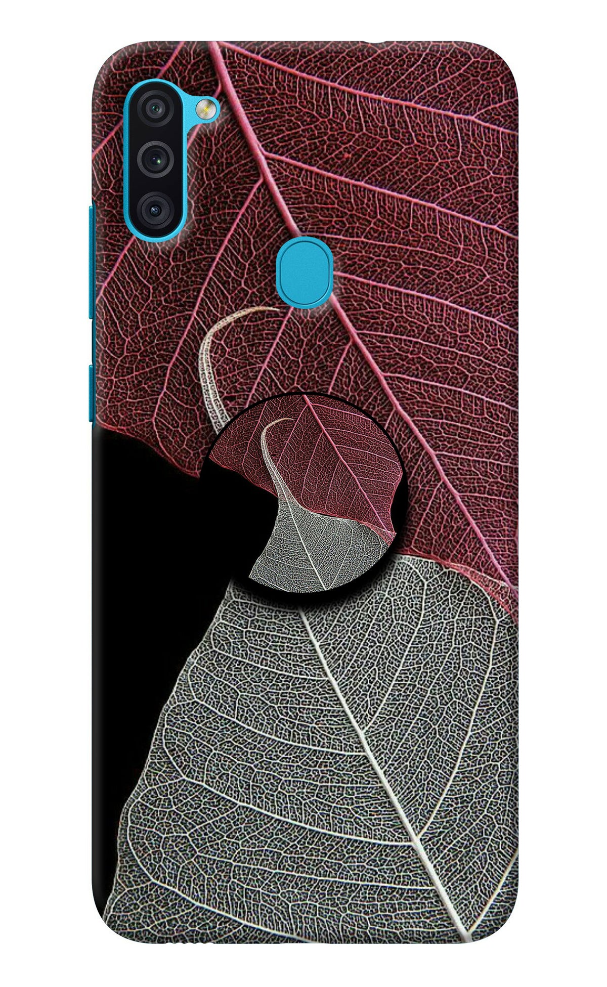 Leaf Pattern Samsung M11 Pop Case