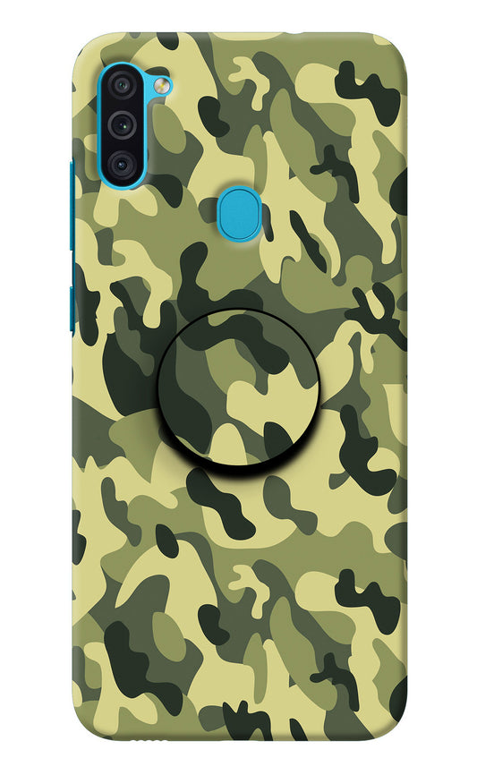 Camouflage Samsung M11 Pop Case