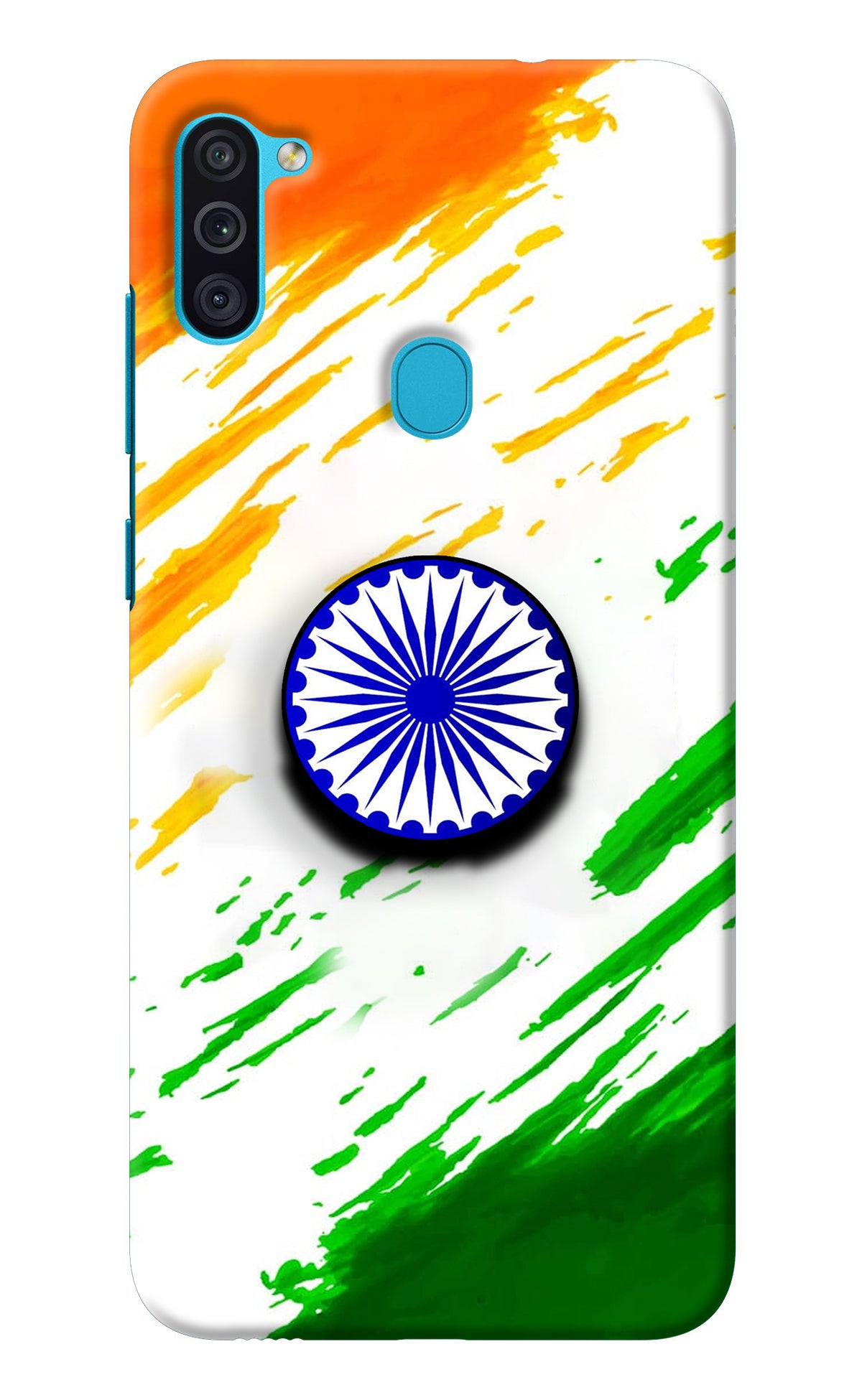 Indian Flag Ashoka Chakra Samsung M11 Pop Case