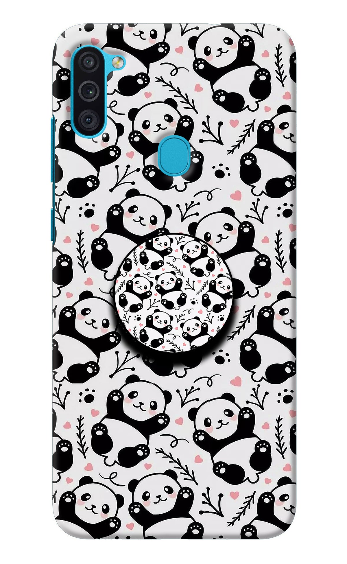 Cute Panda Samsung M11 Pop Case