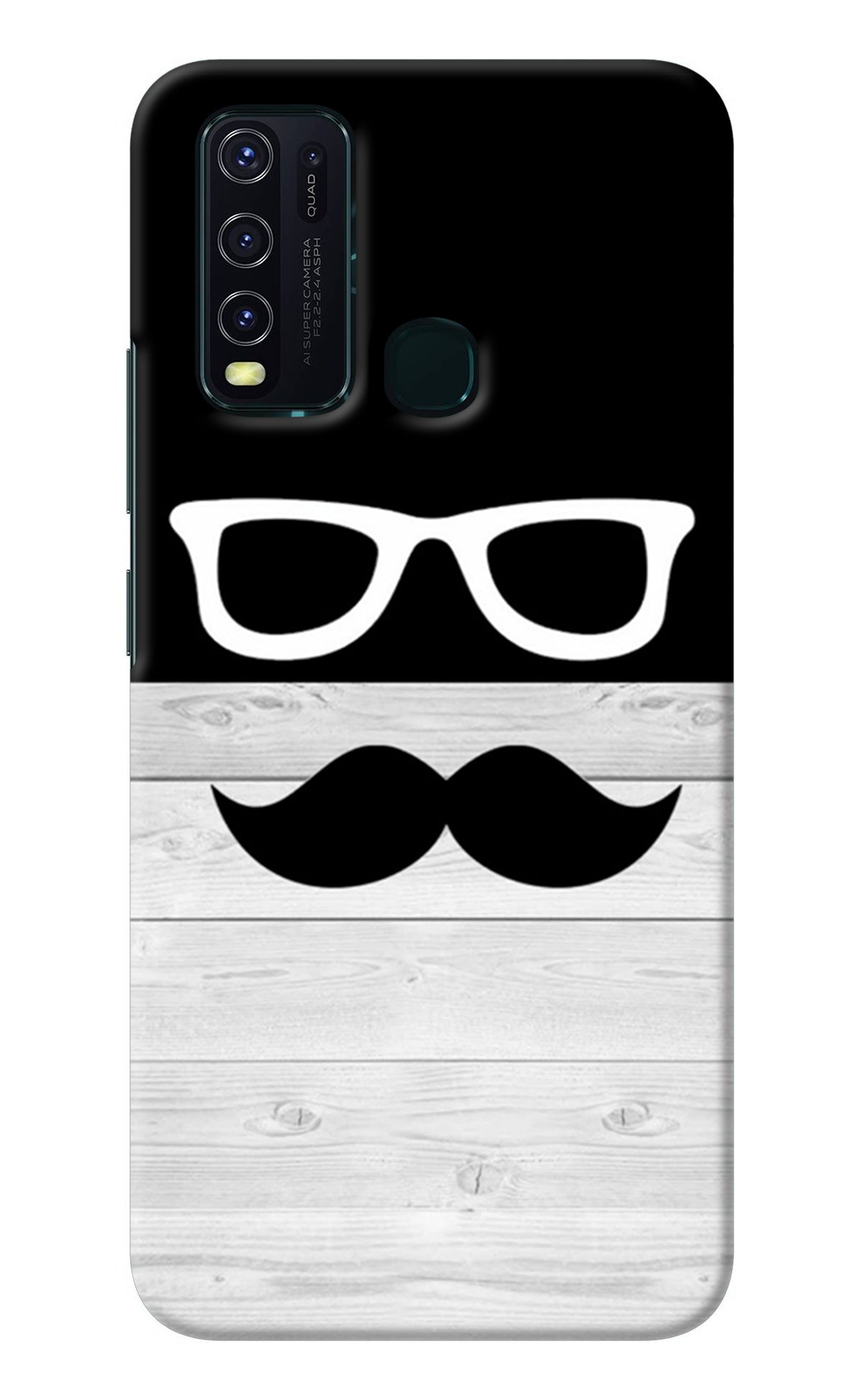 Mustache Vivo Y30/Y50 Back Cover