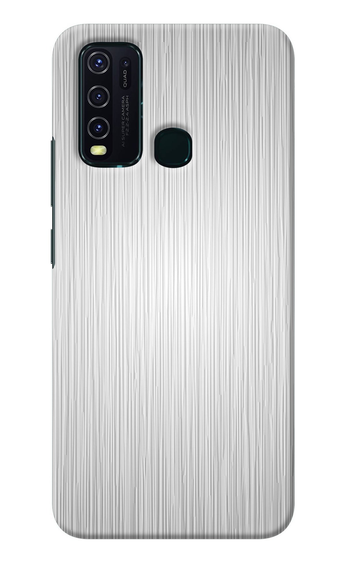 Wooden Grey Texture Vivo Y30/Y50 Back Cover