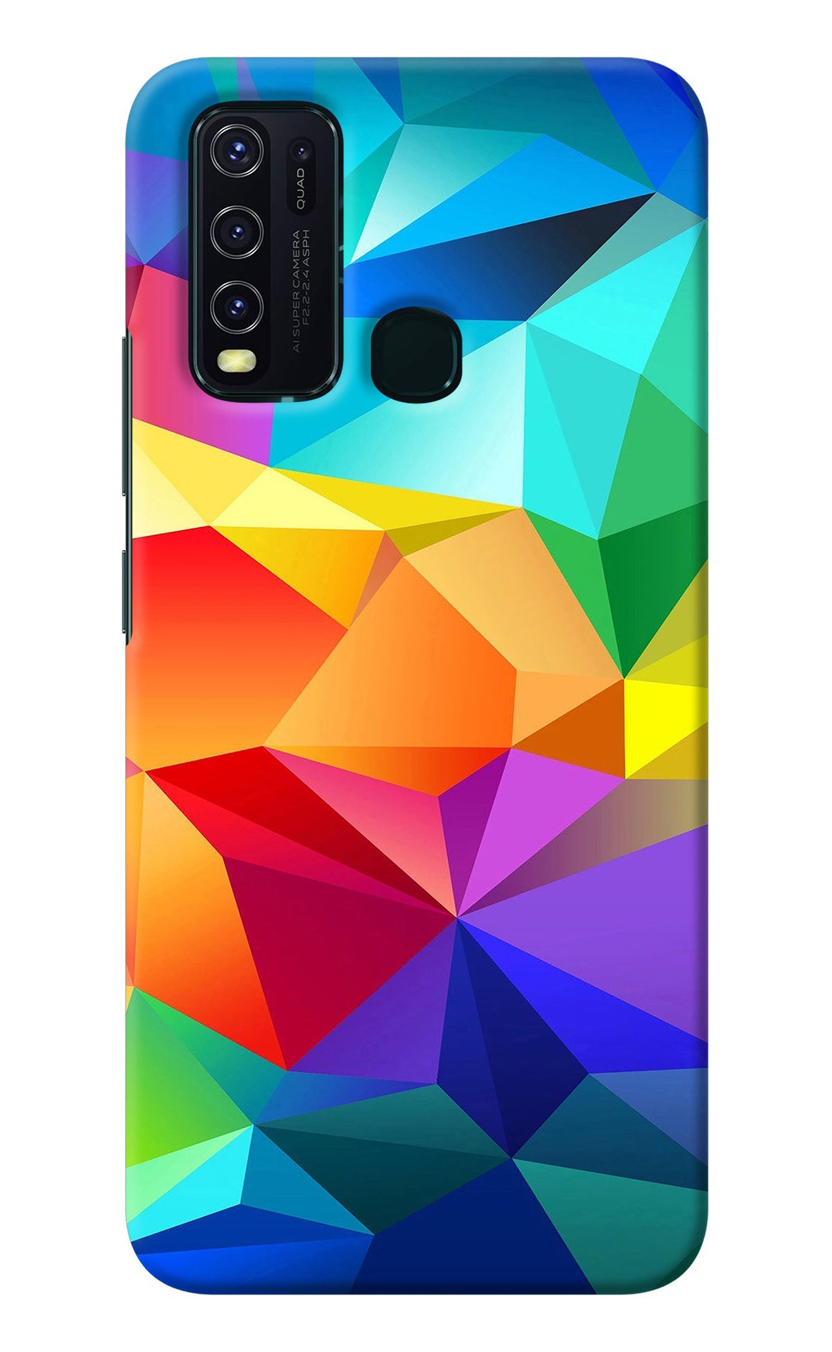 Abstract Pattern Vivo Y30/Y50 Back Cover