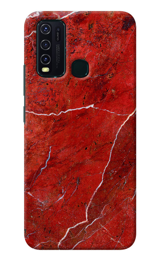 Red Marble Design Vivo Y30/Y50 Back Cover