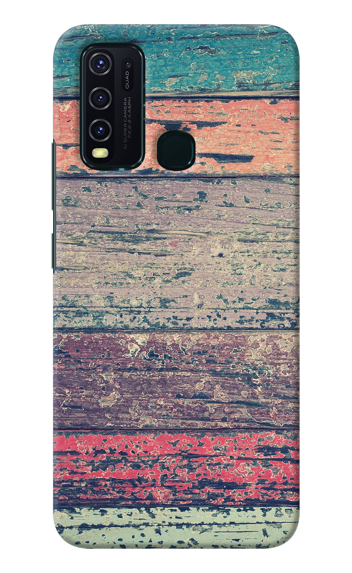 Colourful Wall Vivo Y30/Y50 Back Cover