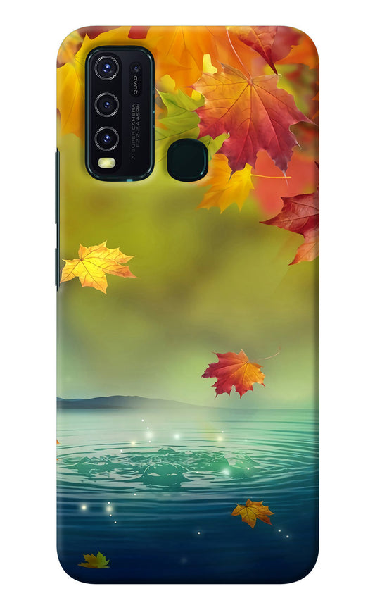 Flowers Vivo Y30/Y50 Back Cover