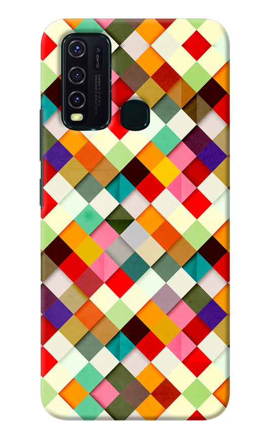 Geometric Abstract Colorful Vivo Y30/Y50 Back Cover