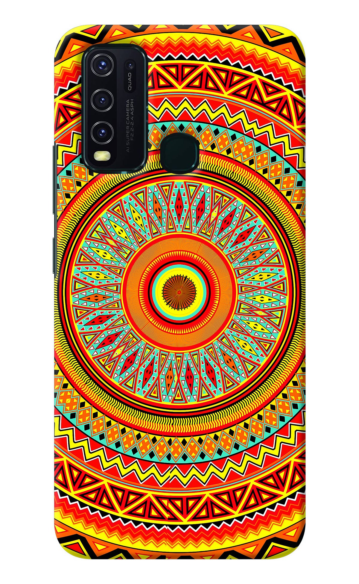 Mandala Pattern Vivo Y30/Y50 Back Cover