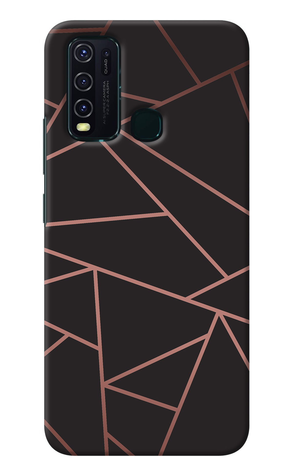 Geometric Pattern Vivo Y30/Y50 Back Cover