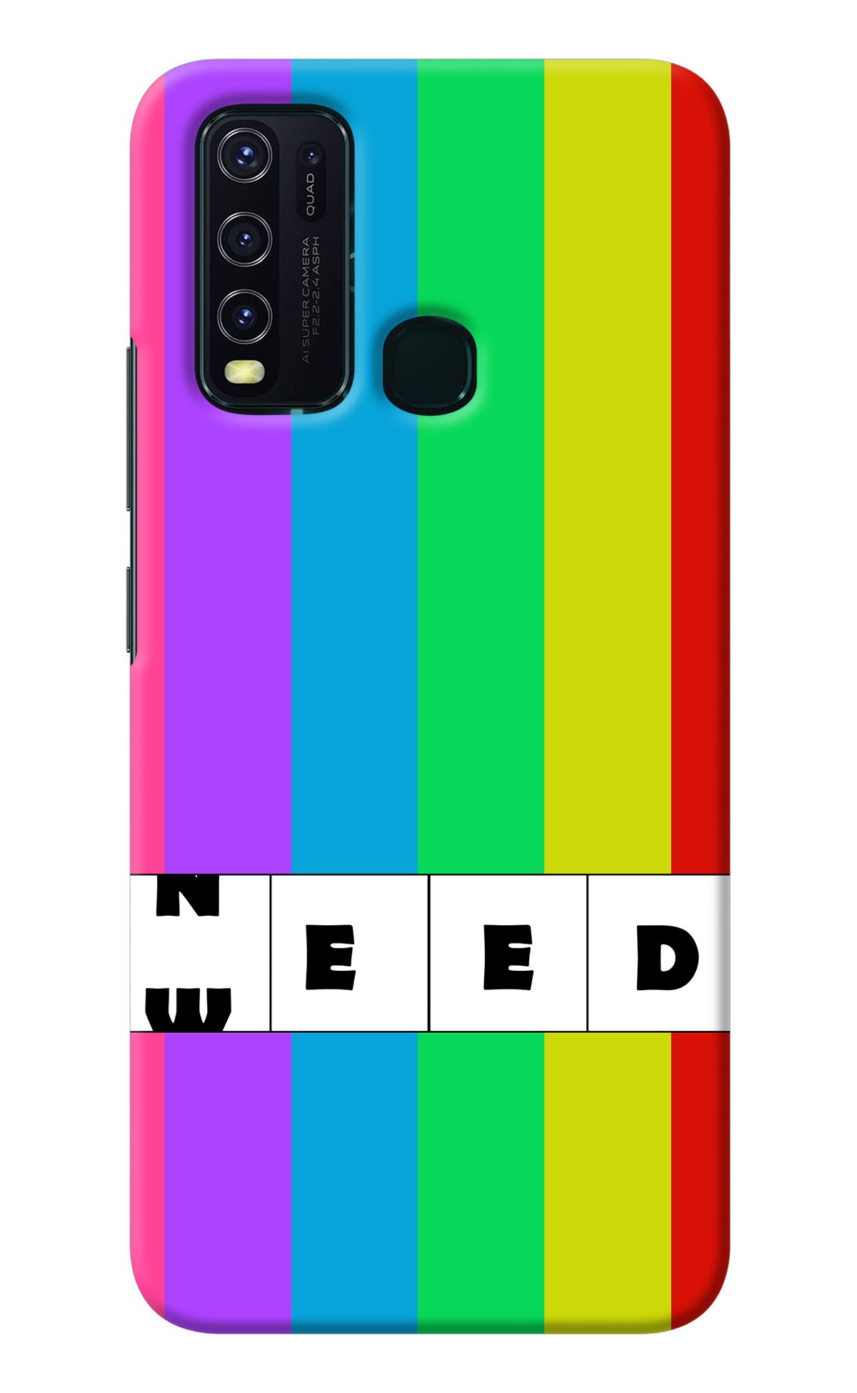 Need Weed Vivo Y30/Y50 Back Cover