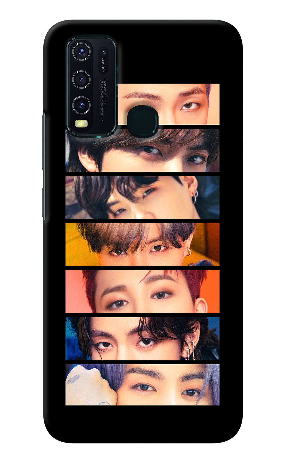 BTS Eyes Vivo Y30/Y50 Back Cover