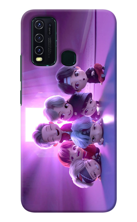 BTS Chibi Vivo Y30/Y50 Back Cover