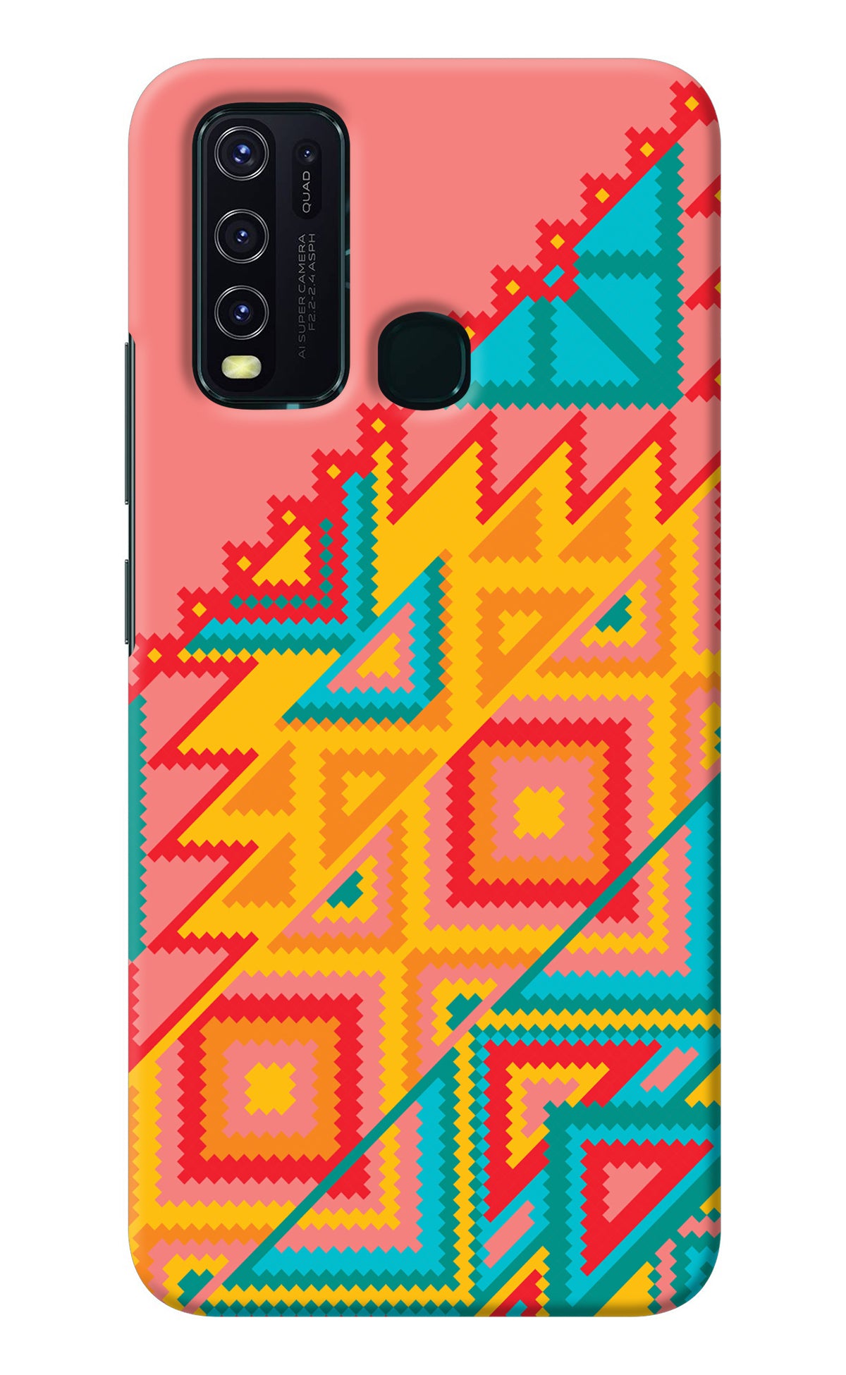 Aztec Tribal Vivo Y30/Y50 Back Cover