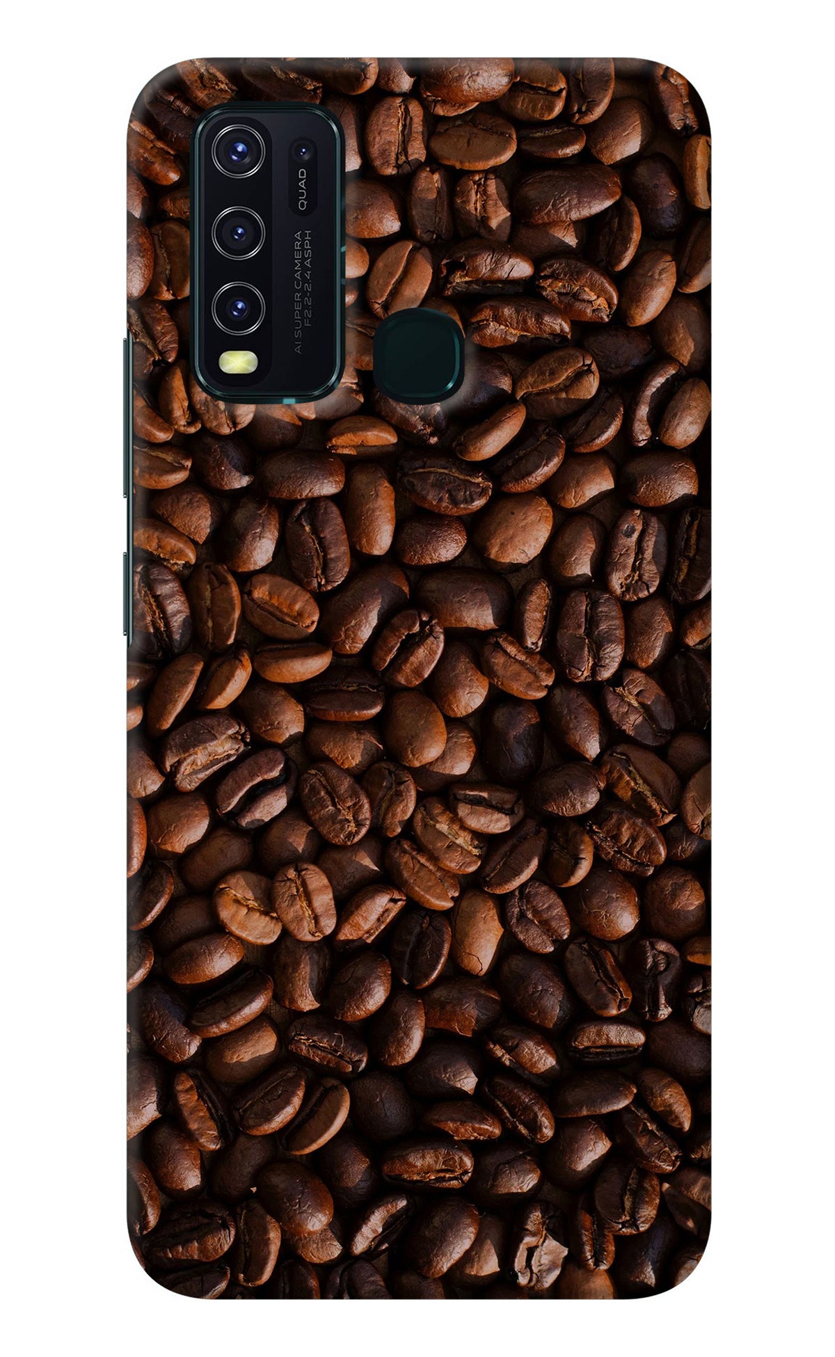 Coffee Beans Vivo Y30/Y50 Back Cover