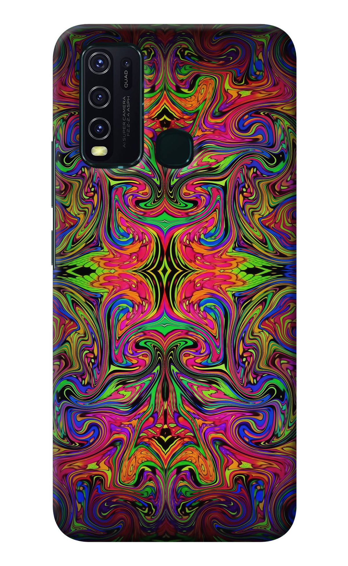 Psychedelic Art Vivo Y30/Y50 Back Cover