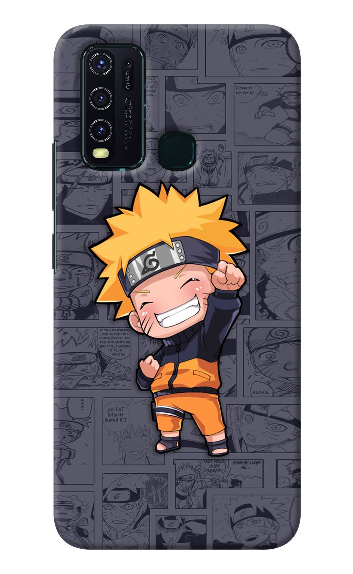 Chota Naruto Vivo Y30/Y50 Back Cover