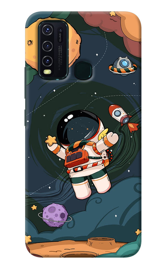 Cartoon Astronaut Vivo Y30/Y50 Back Cover