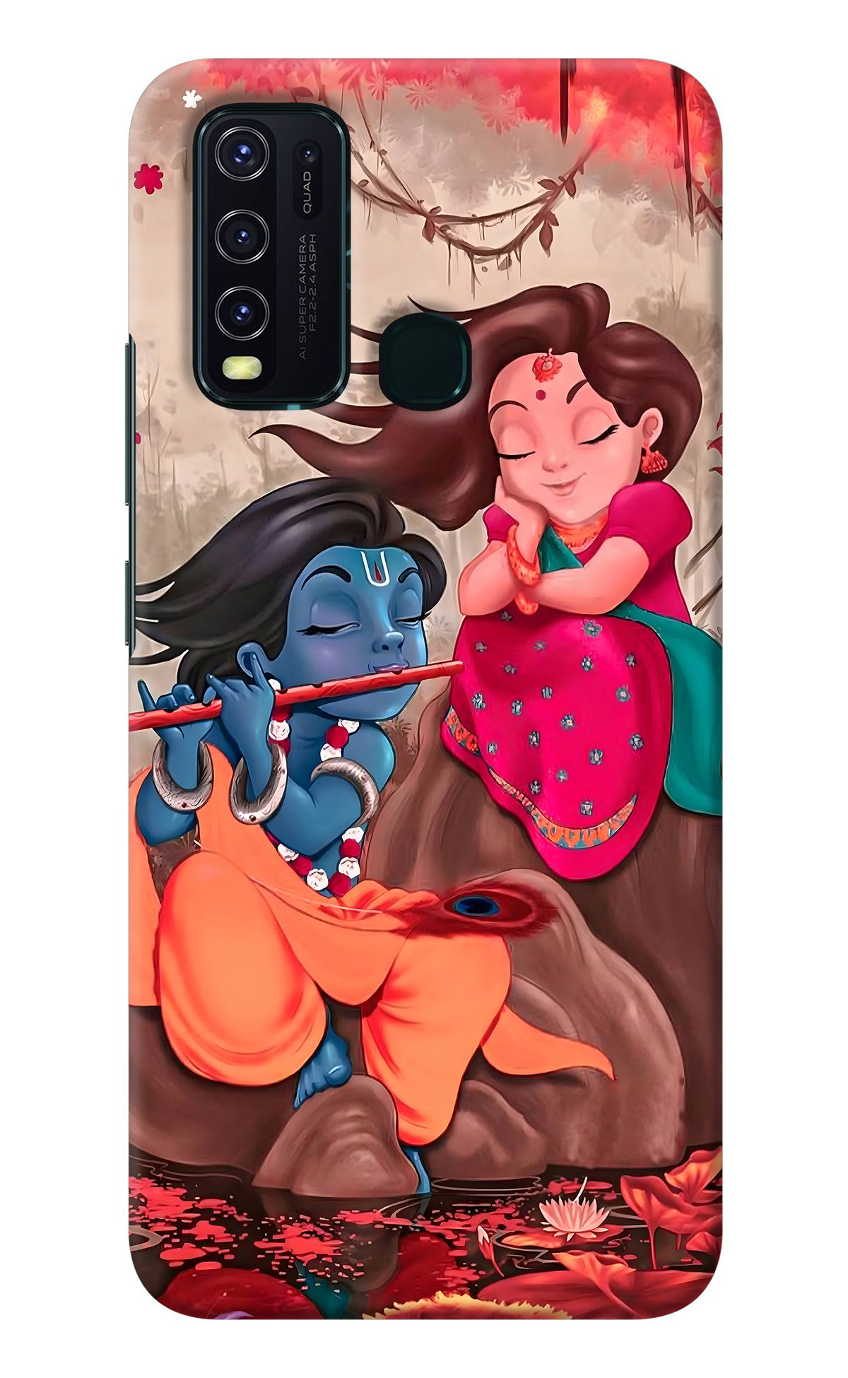 Radhe Krishna Vivo Y30/Y50 Back Cover