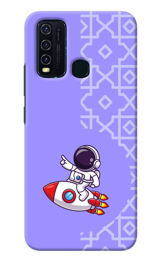 Cute Astronaut Vivo Y30/Y50 Back Cover