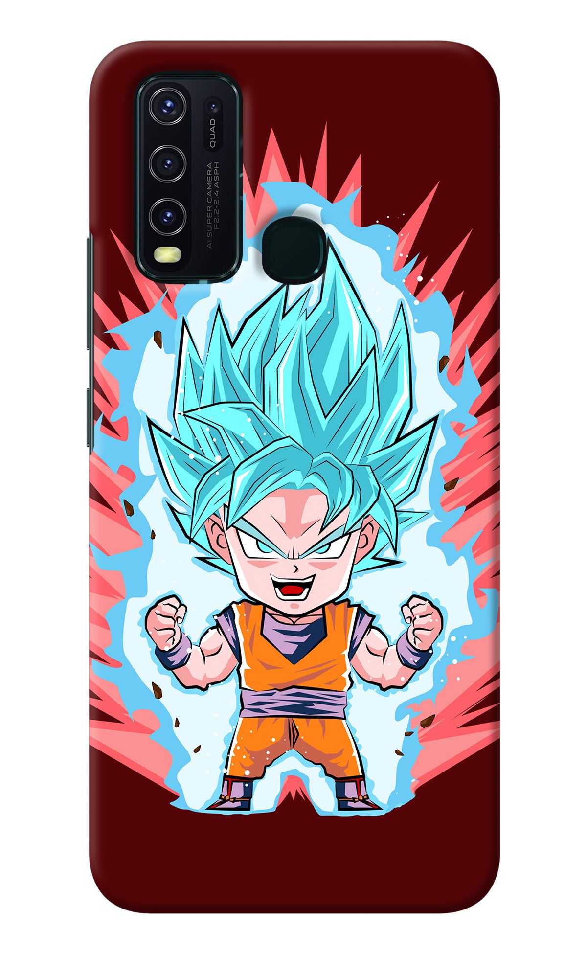 Goku Little Vivo Y30/Y50 Back Cover