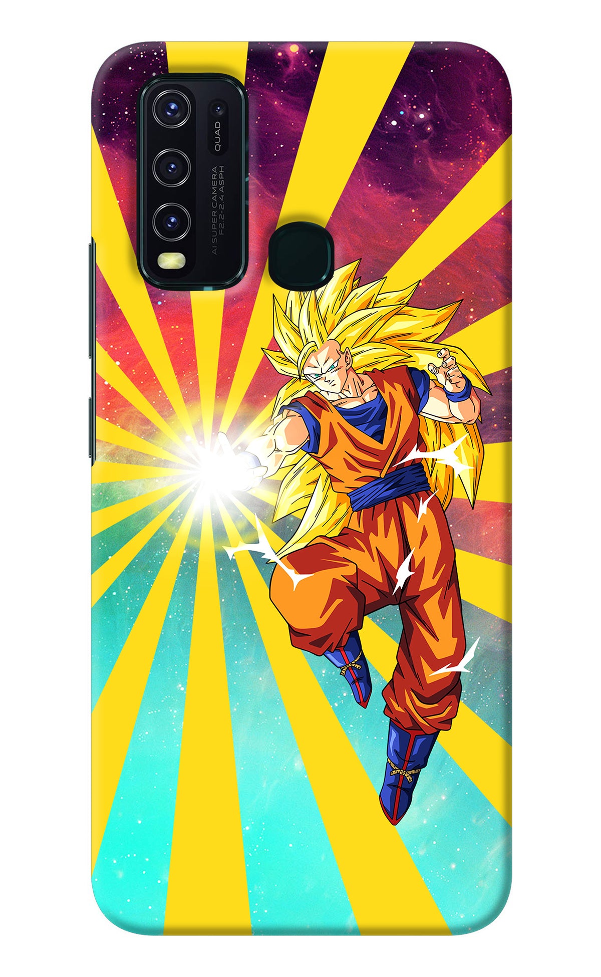 Goku Super Saiyan Vivo Y30/Y50 Back Cover