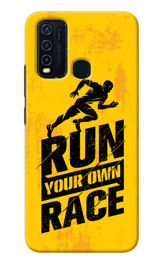 Run Your Own Race Vivo Y30/Y50 Back Cover