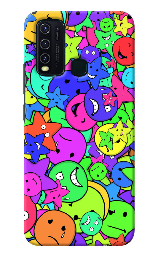 Fun Doodle Vivo Y30/Y50 Back Cover