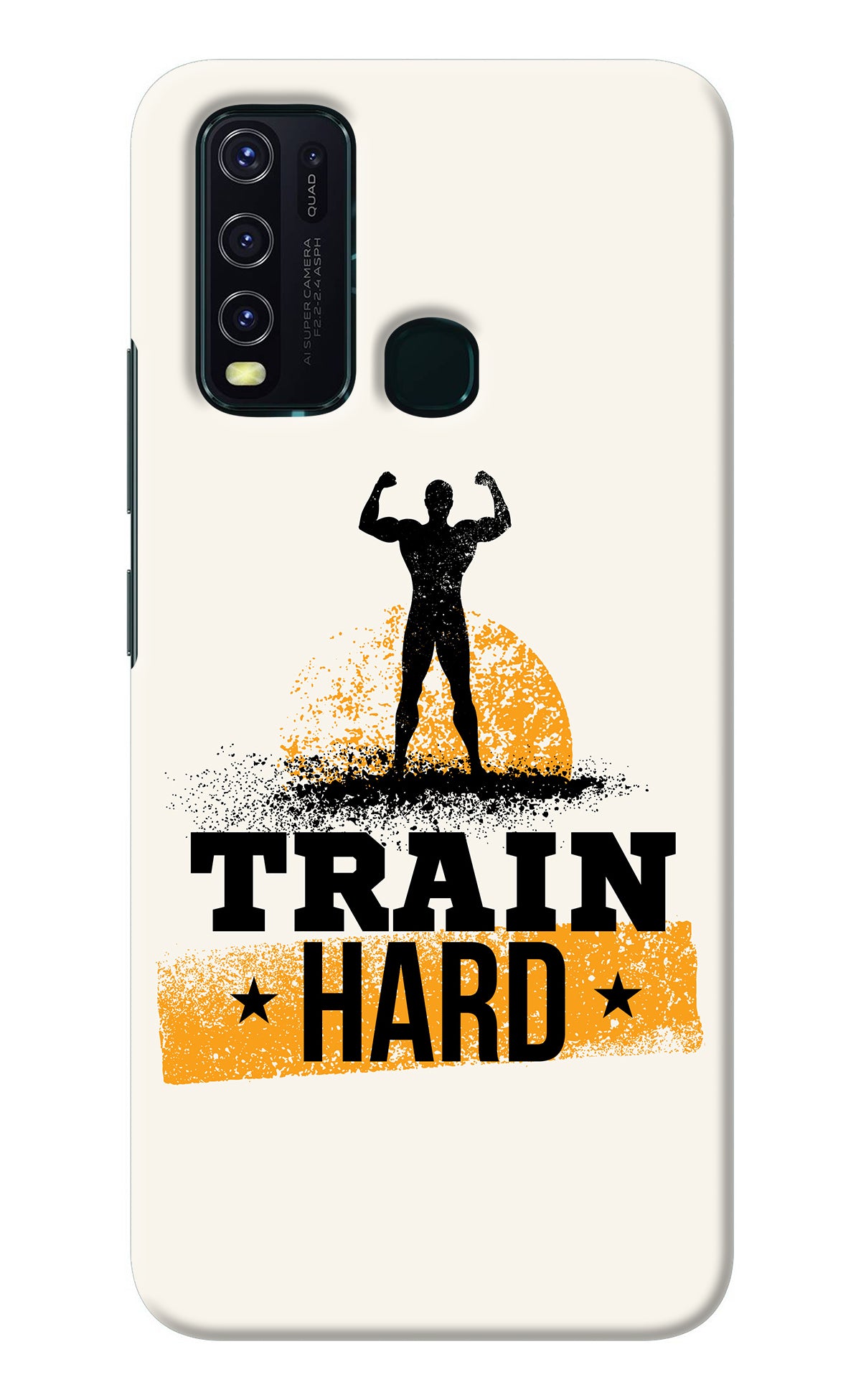 Train Hard Vivo Y30/Y50 Back Cover