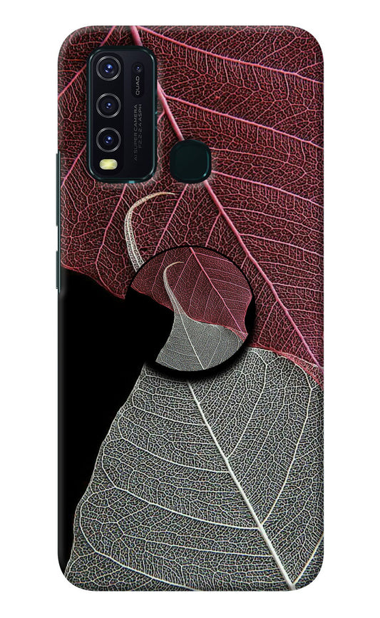 Leaf Pattern Vivo Y30/Y50 Pop Case