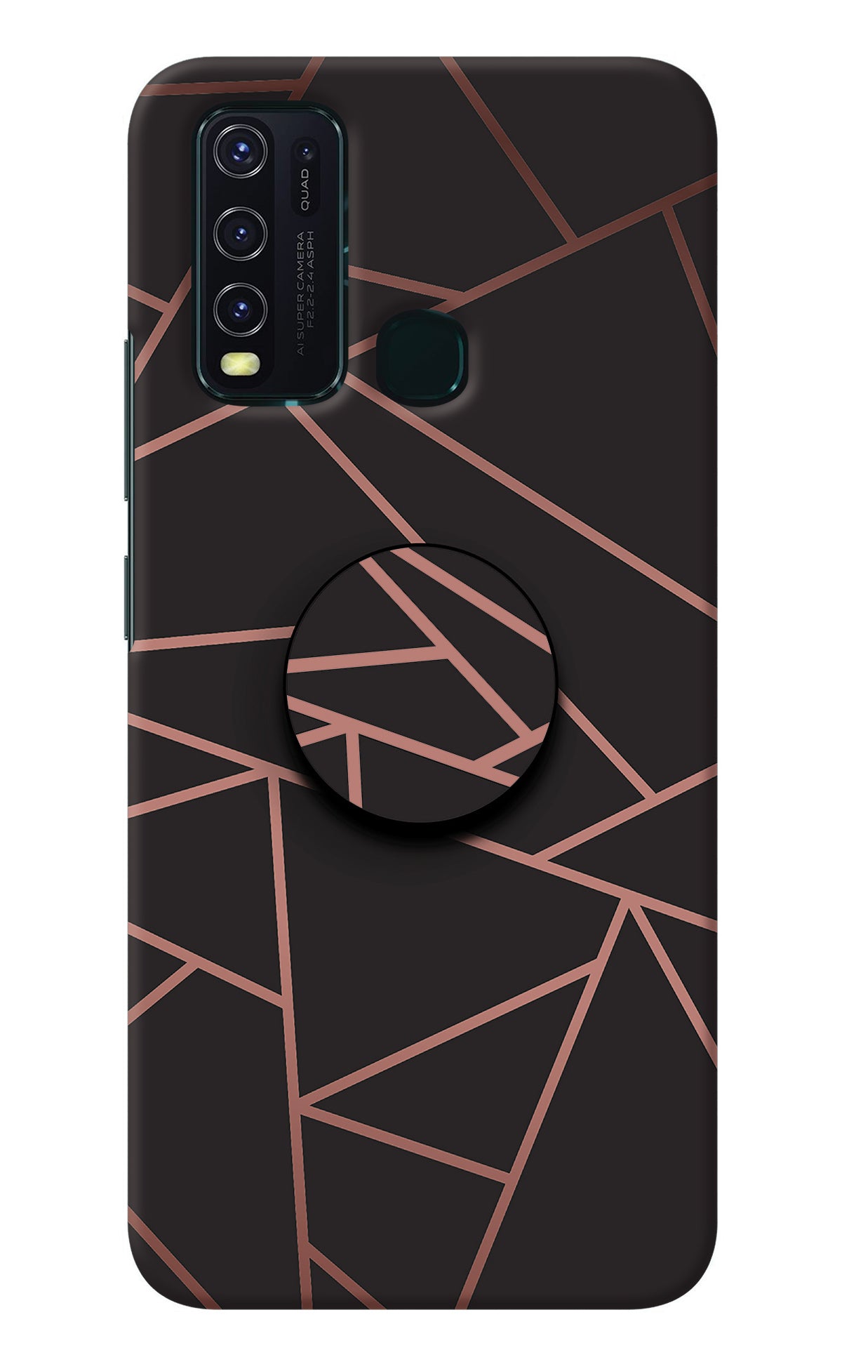 Geometric Pattern Vivo Y30/Y50 Pop Case