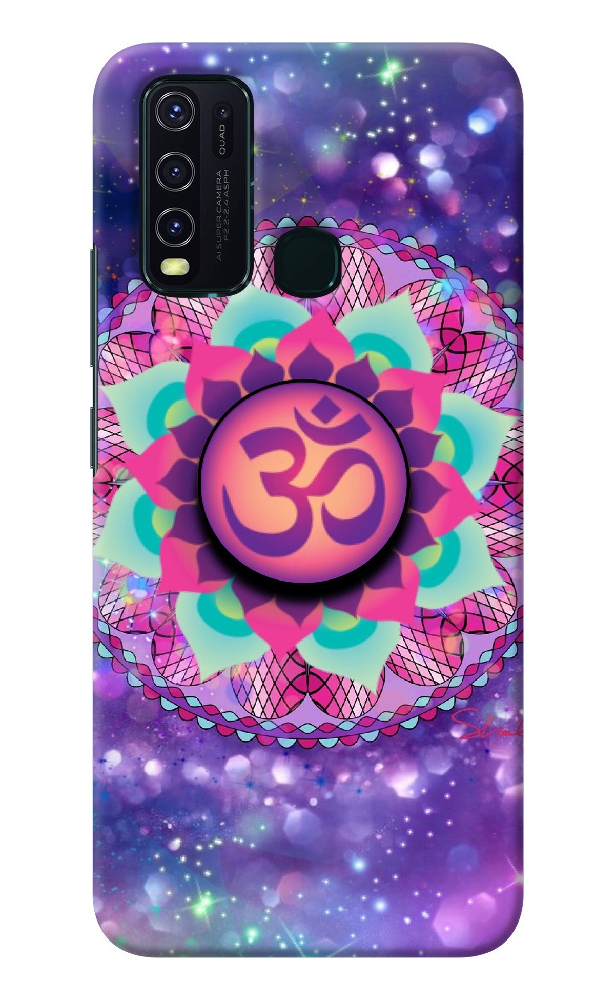 Om Purple Vivo Y30/Y50 Pop Case