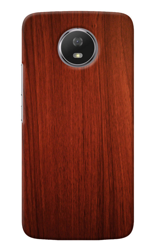 Wooden Plain Pattern Moto G5S Back Cover