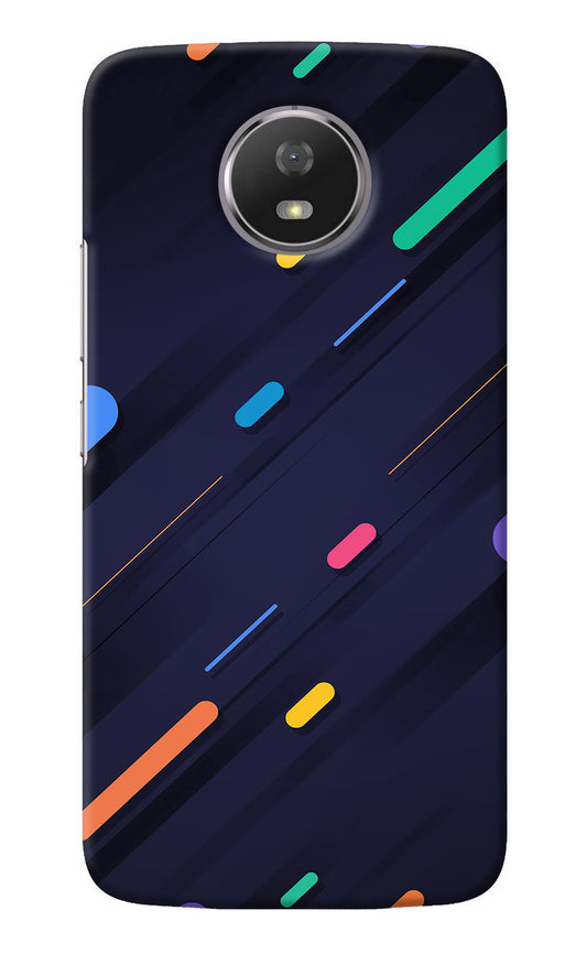 Abstract Design Moto G5S Back Cover