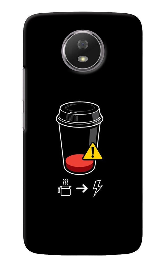 Coffee Moto G5S Back Cover