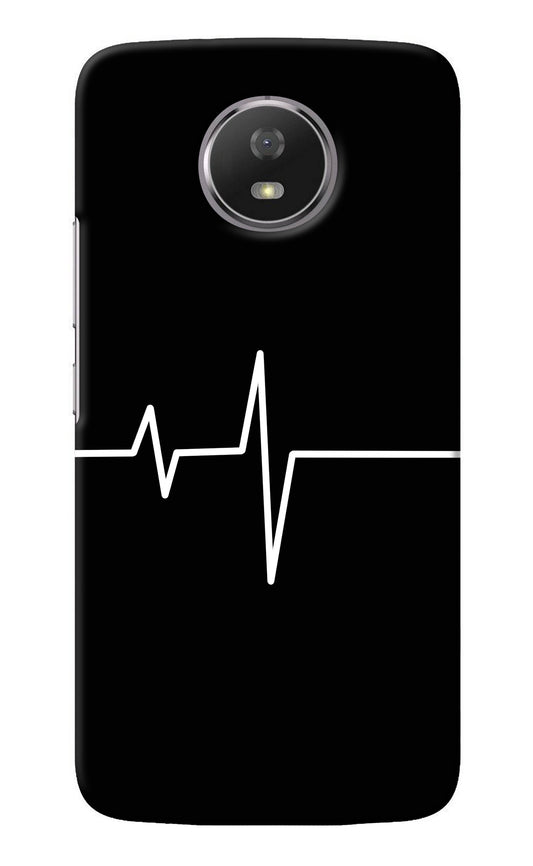 Heart Beats Moto G5S Back Cover